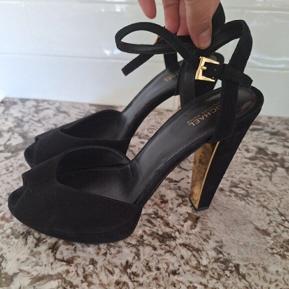 Michael Kors black sandals, heels‎ - Picture 5 of 13